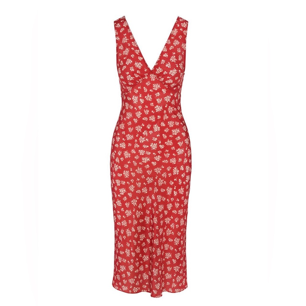 Realisation Par the Stephanie silk dress in Saffron - Size XS NWOT
